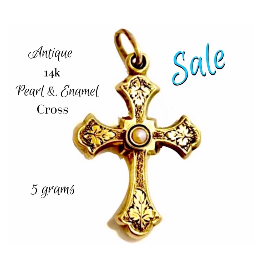 14k Cross Pendant SALE